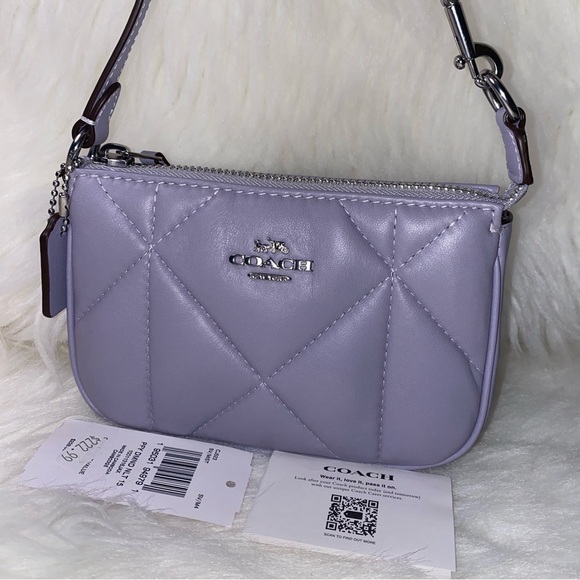 Coach nappa leather wristlet New Nolita 15 With Puffy Diamond Quilting
